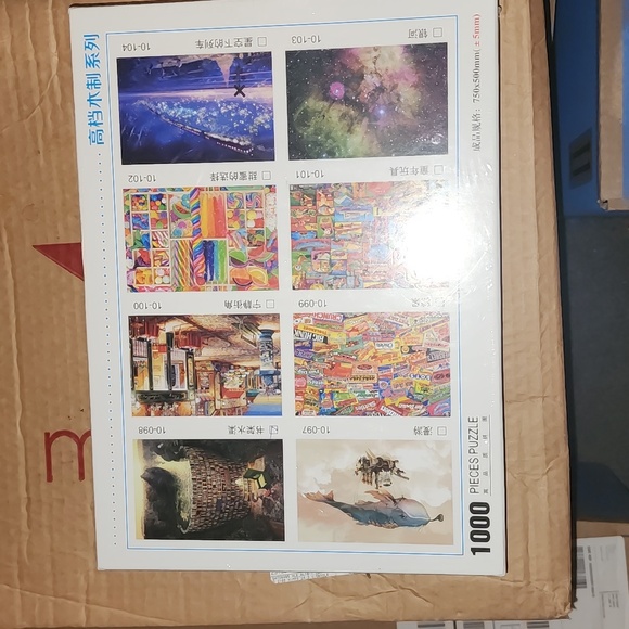 1000 Piece Japanese Puzzle 10-098 Tower Of Books Library 750x500mm New - Picture 3 of 5